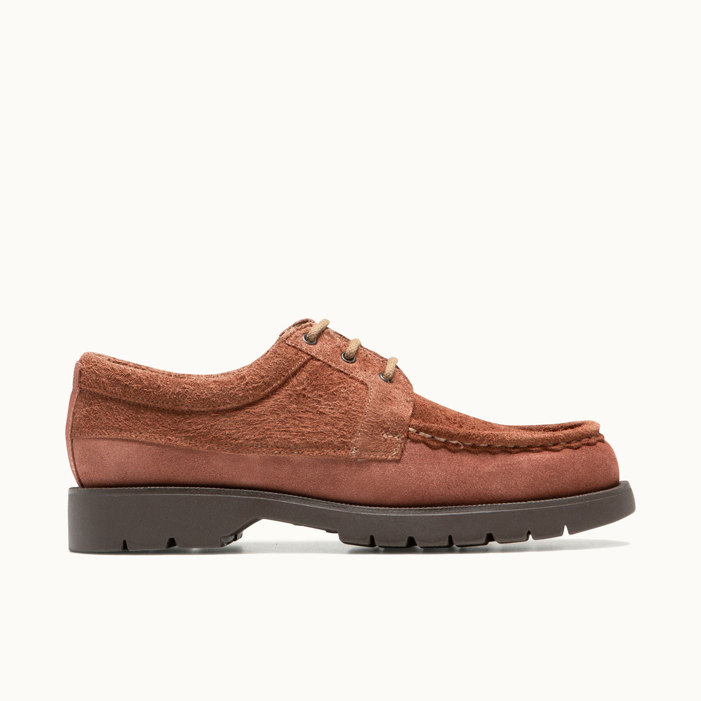 Workwear Suede Shoes in Chocolate Brown ALFAN VV2 | KLEMAN – Kleman
