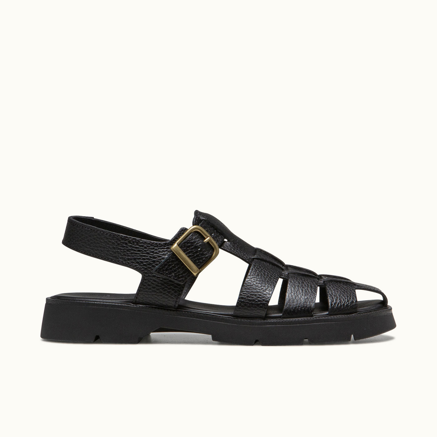 Men's Fisherman Sandals | BABORD VGT CG Black – Kleman