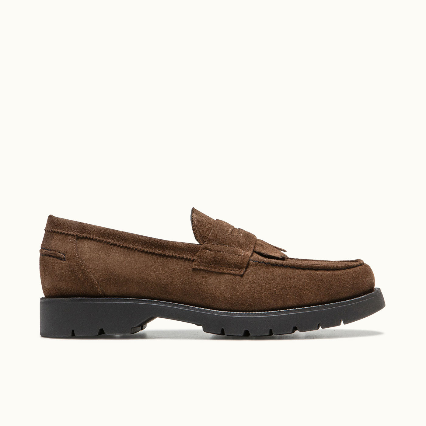 Suede Leather Loafers COTTEUR MX V Brown | KLEMAN – Kleman