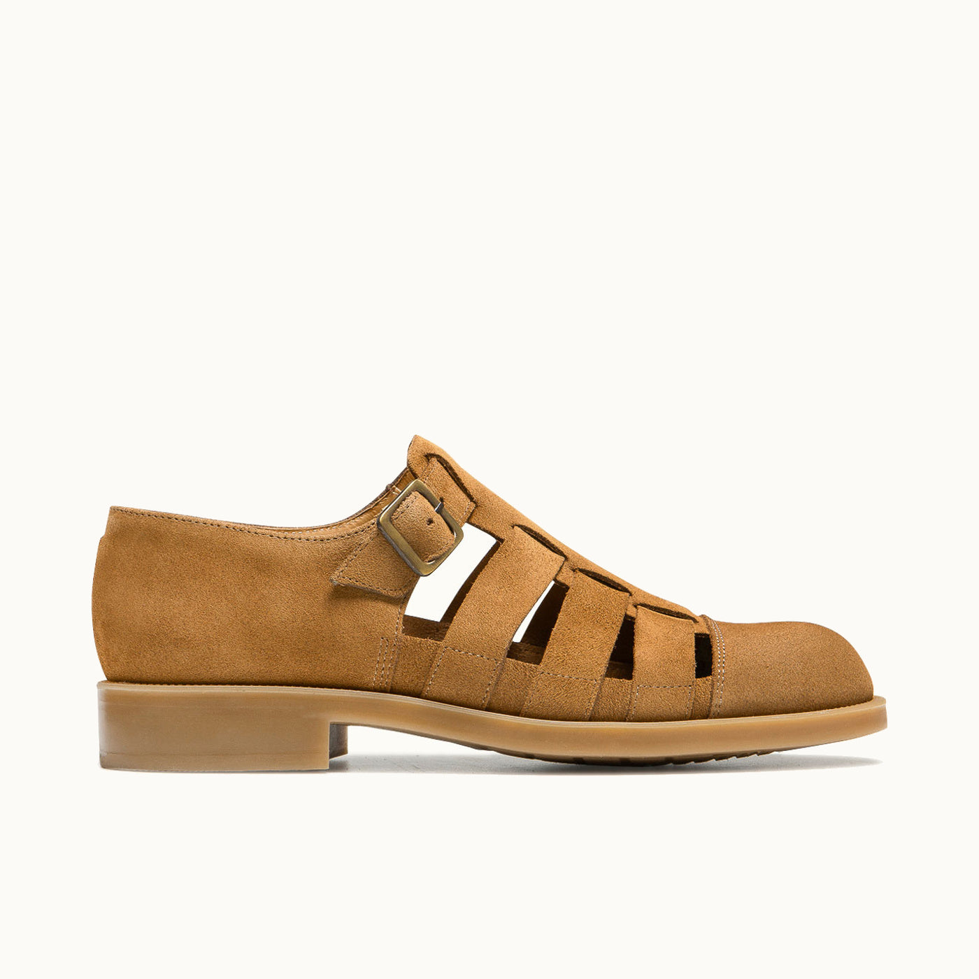 Men's Closed-Toe Sandals DIMORI V SUM Cognac | KLEMAN – Kleman