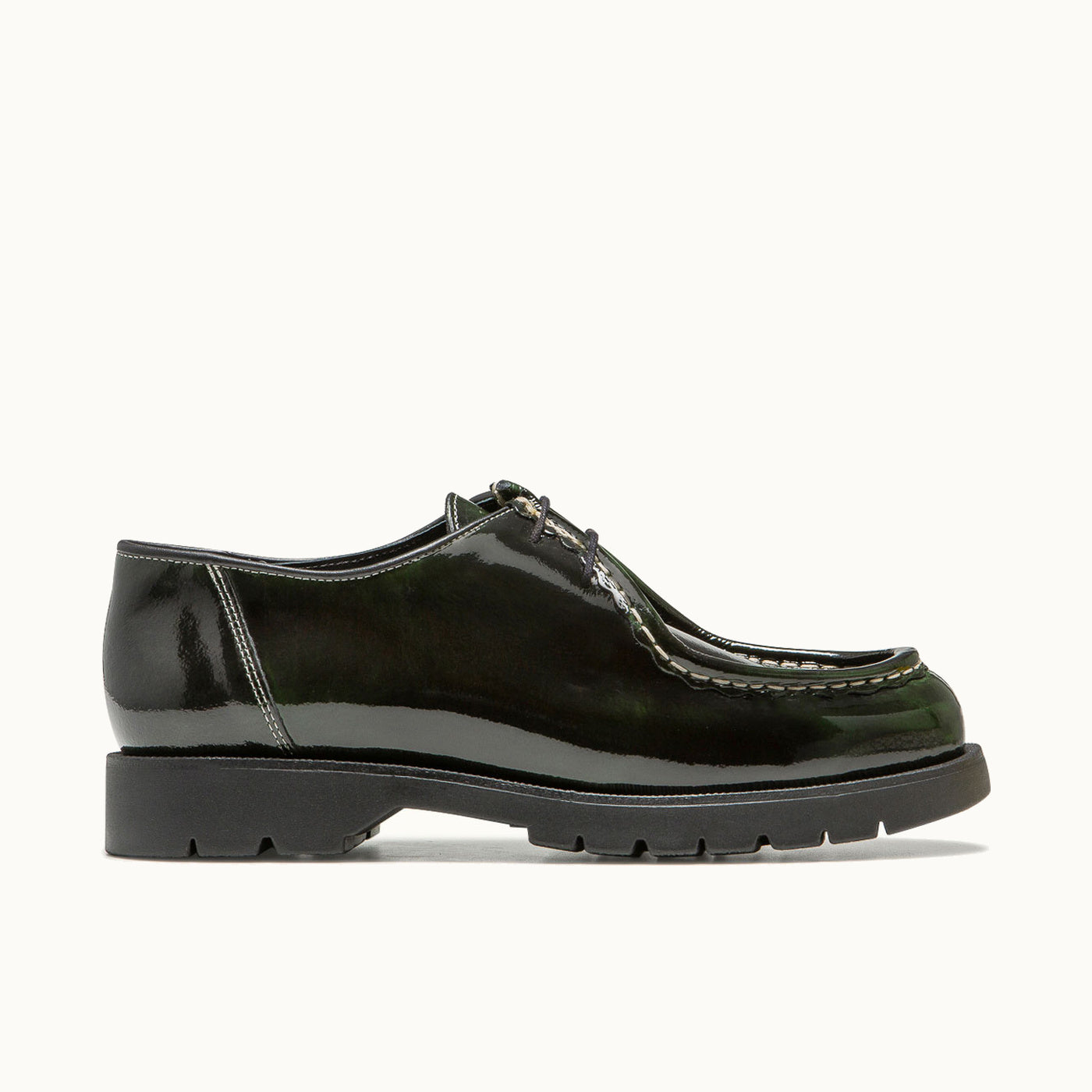 Glazed Suede Tyrolean Shoes PADROR 2 MR Green | KLEMAN – Kleman