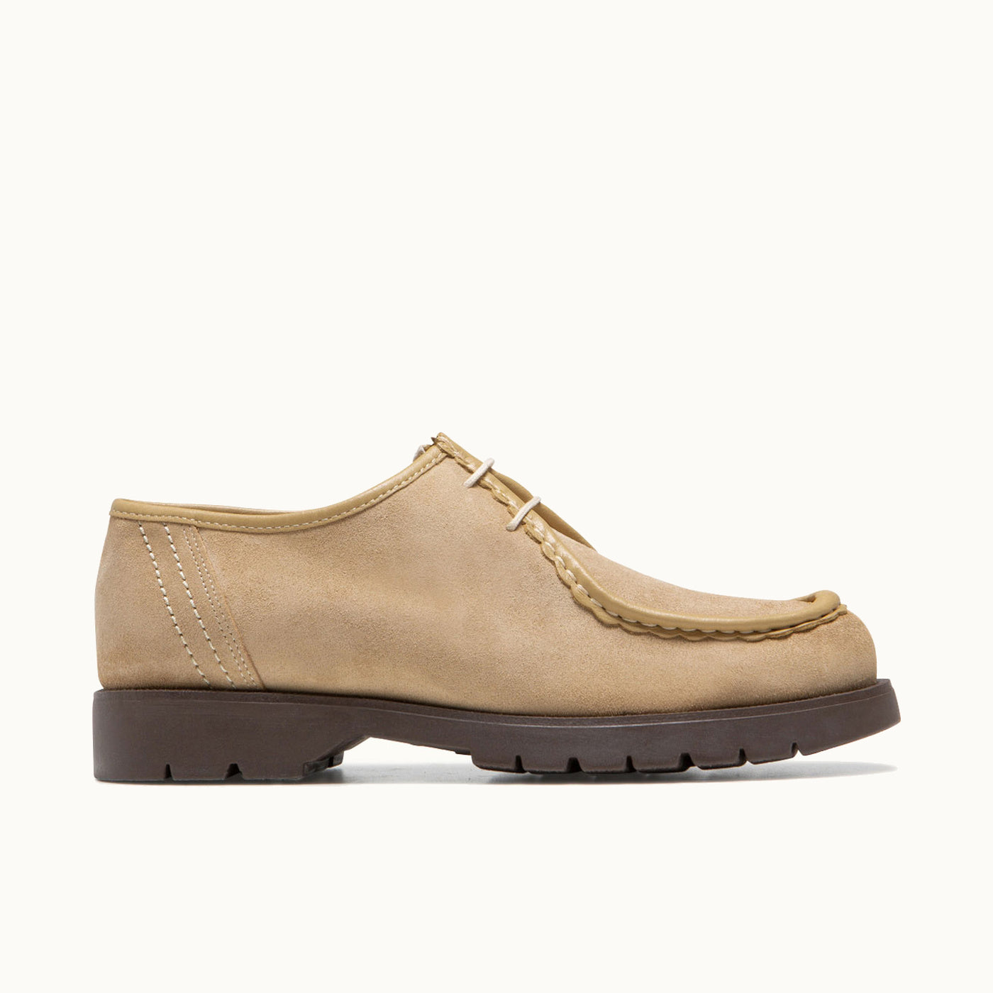 Suede Tyrolean Shoes | PADROR V Beige – Kleman