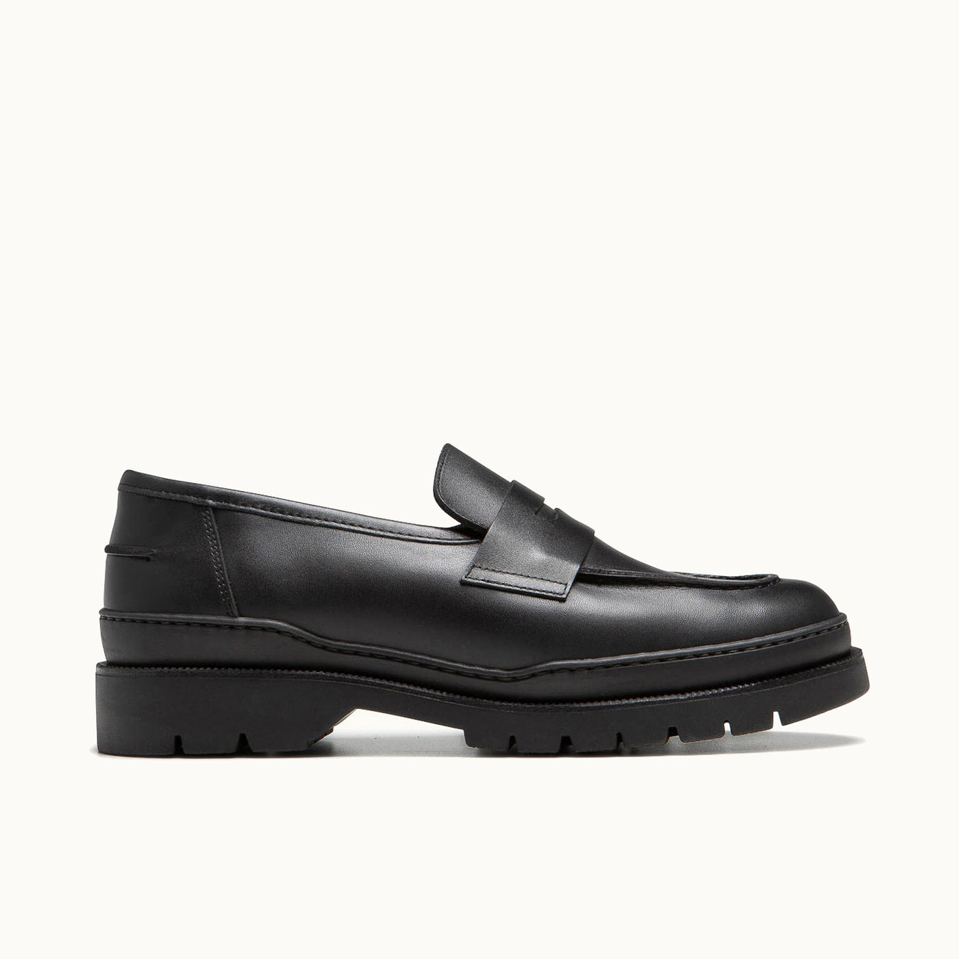 Black Leather Golf Derby Shoes FRODAN | Workwear Style – Kleman