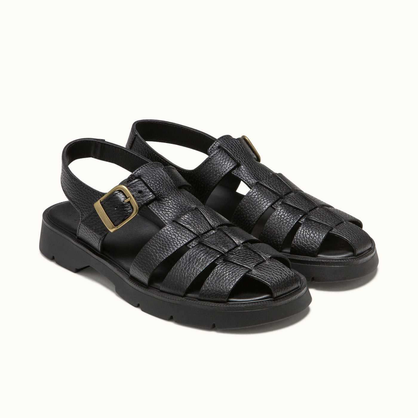 Men's Fisherman Sandals | BABORD VGT CG Black – Kleman