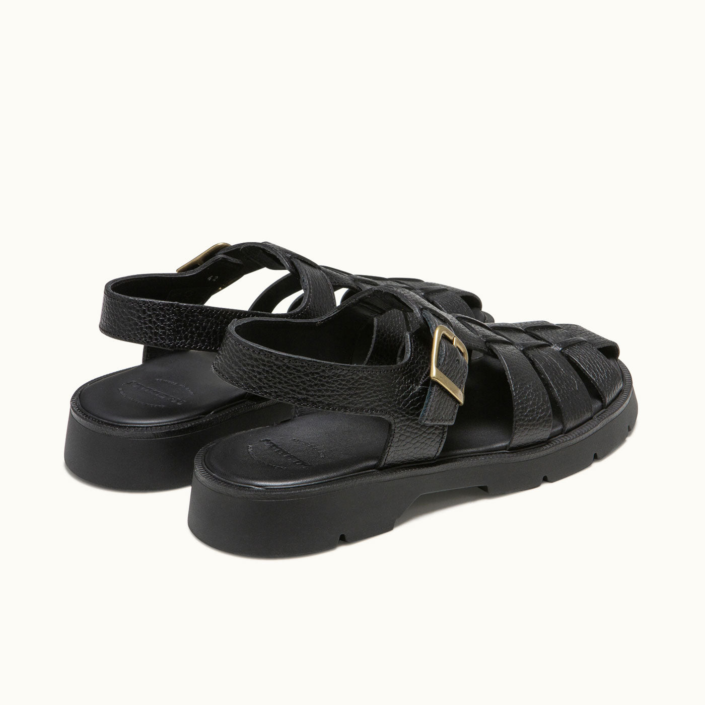Men's Fisherman Sandals | BABORD VGT CG Black – Kleman