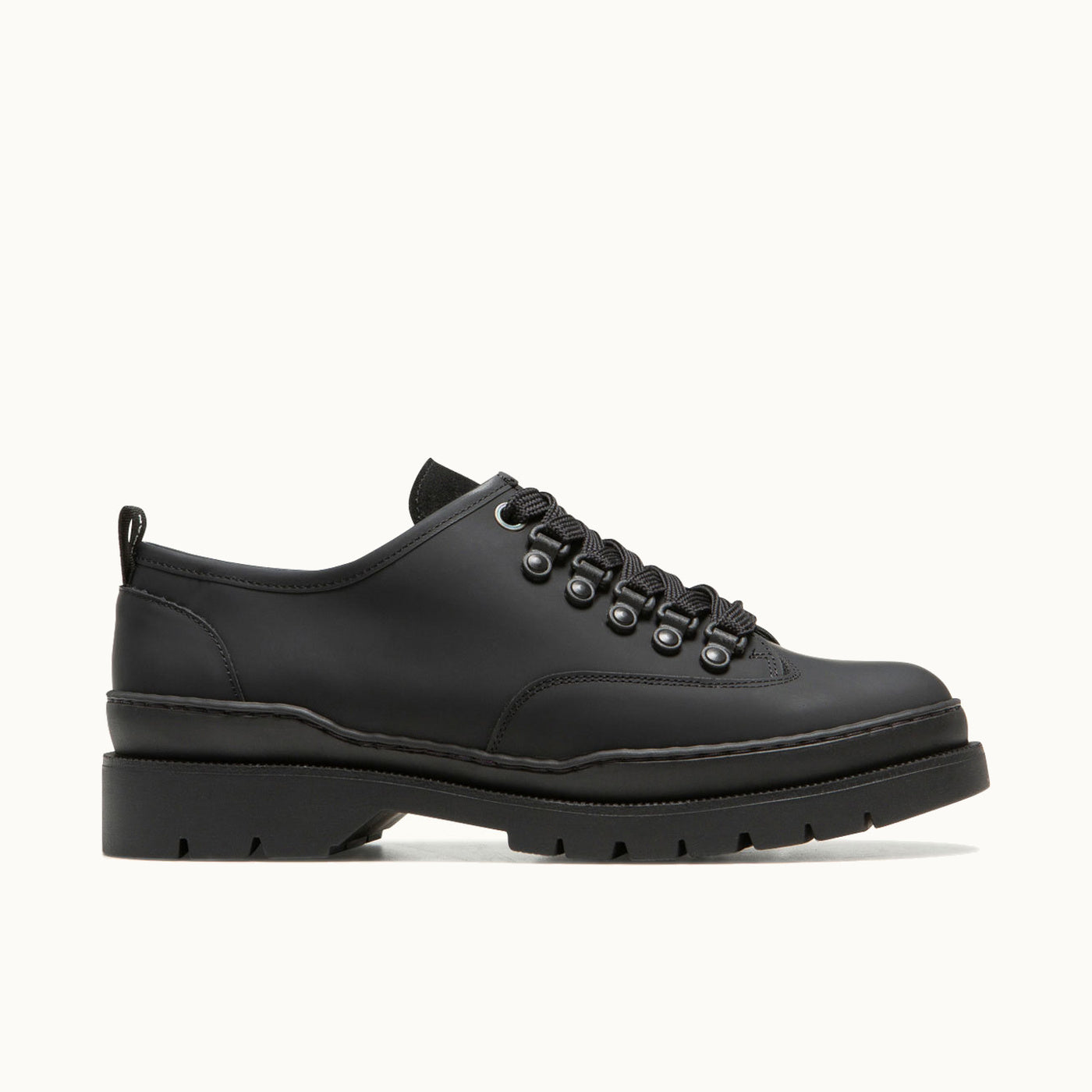 Leather Tyrolean Shoes | PADROR Navy – Kleman