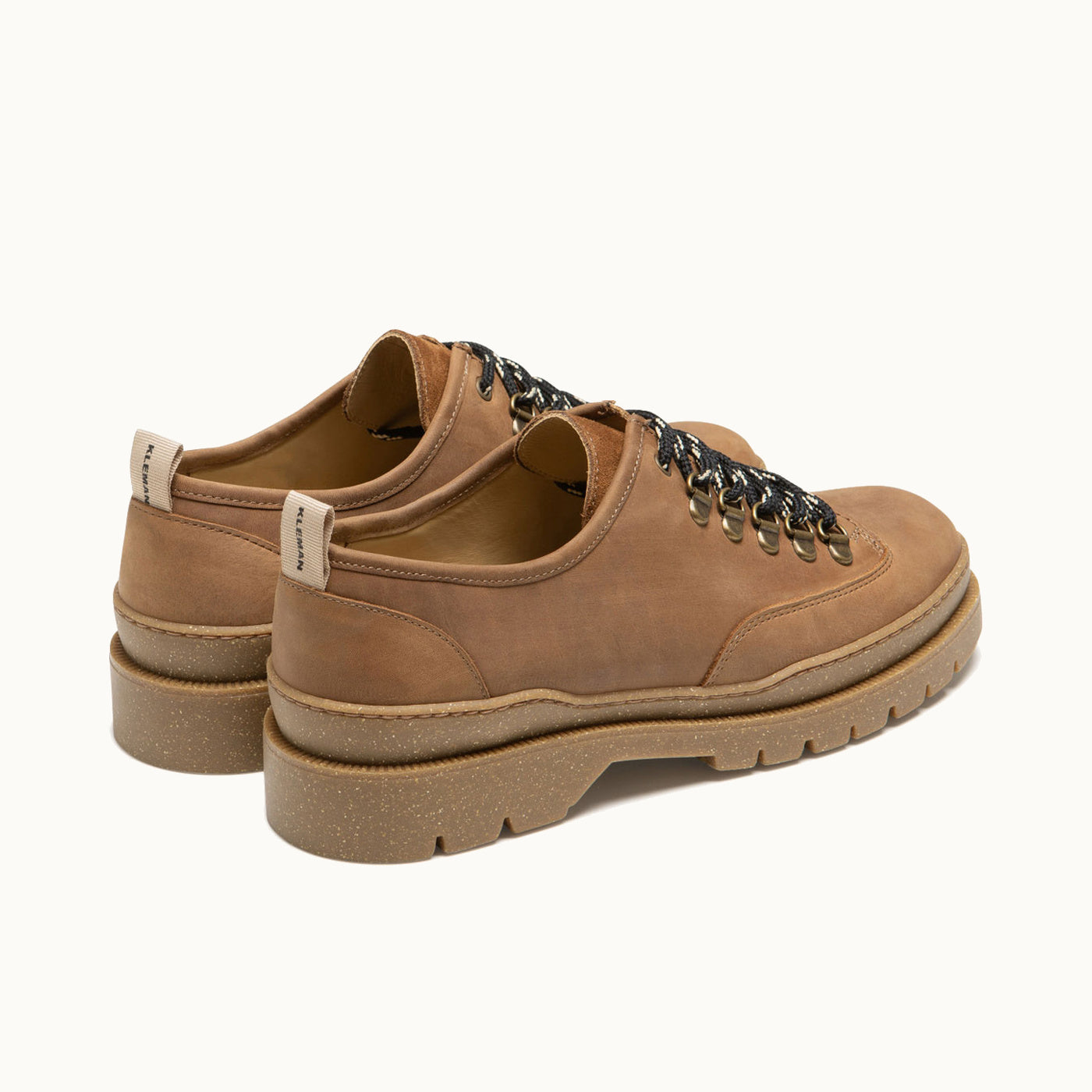 Nubuck Workwear Shoes | COURRIER N BIO Cognac – Kleman