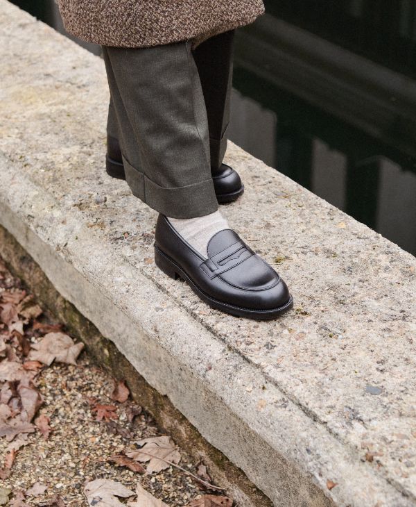 Leather Loafers | DALIOR 2 Black – Kleman