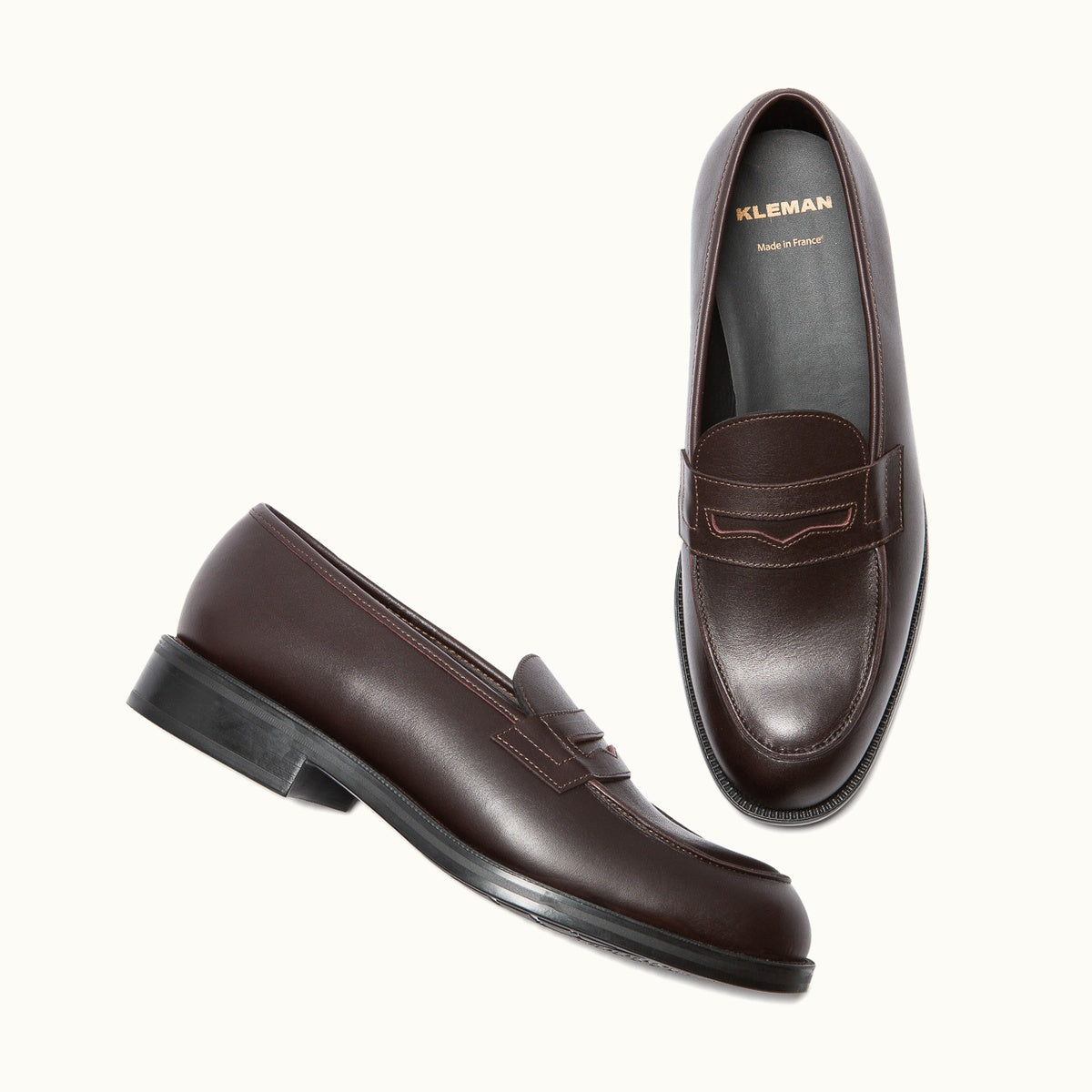 【美品】KLEMAN クレマン DALIOR2 ボルドー　 39 美品】KLEMAN クレマン DALIOR2 ボルドー 39 Leather Loafers | DALIOR