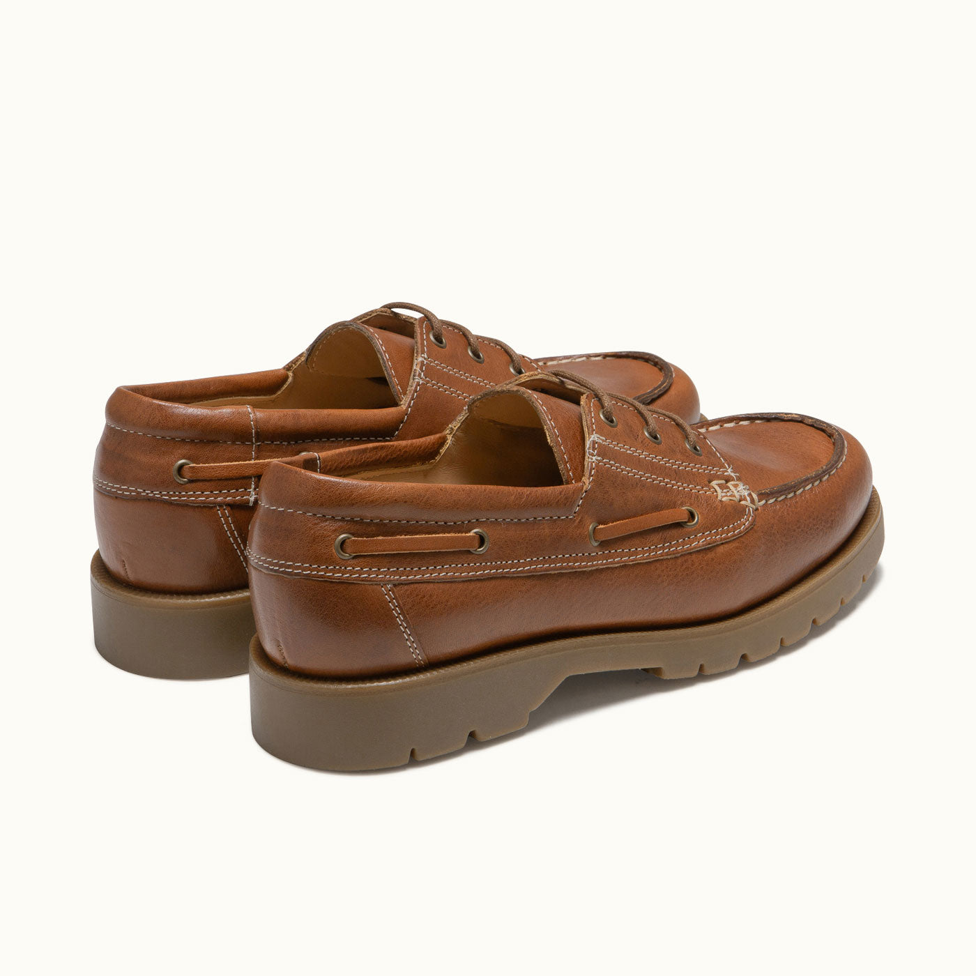 EMBRUNS OAK Brown Leather Loafers | KLEMAN – Kleman
