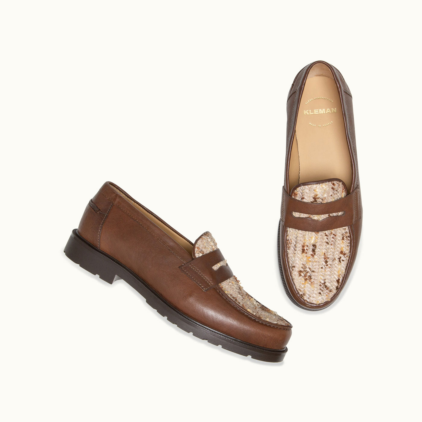 ESCALE DRIFT MARRON+ECRU - KLEMAN