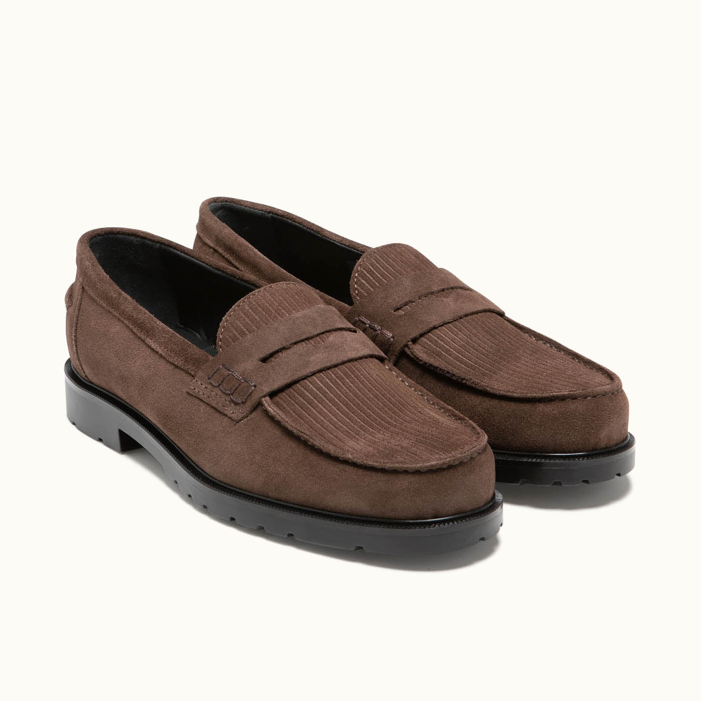 ESCALE V CORD MARRON - KLEMAN