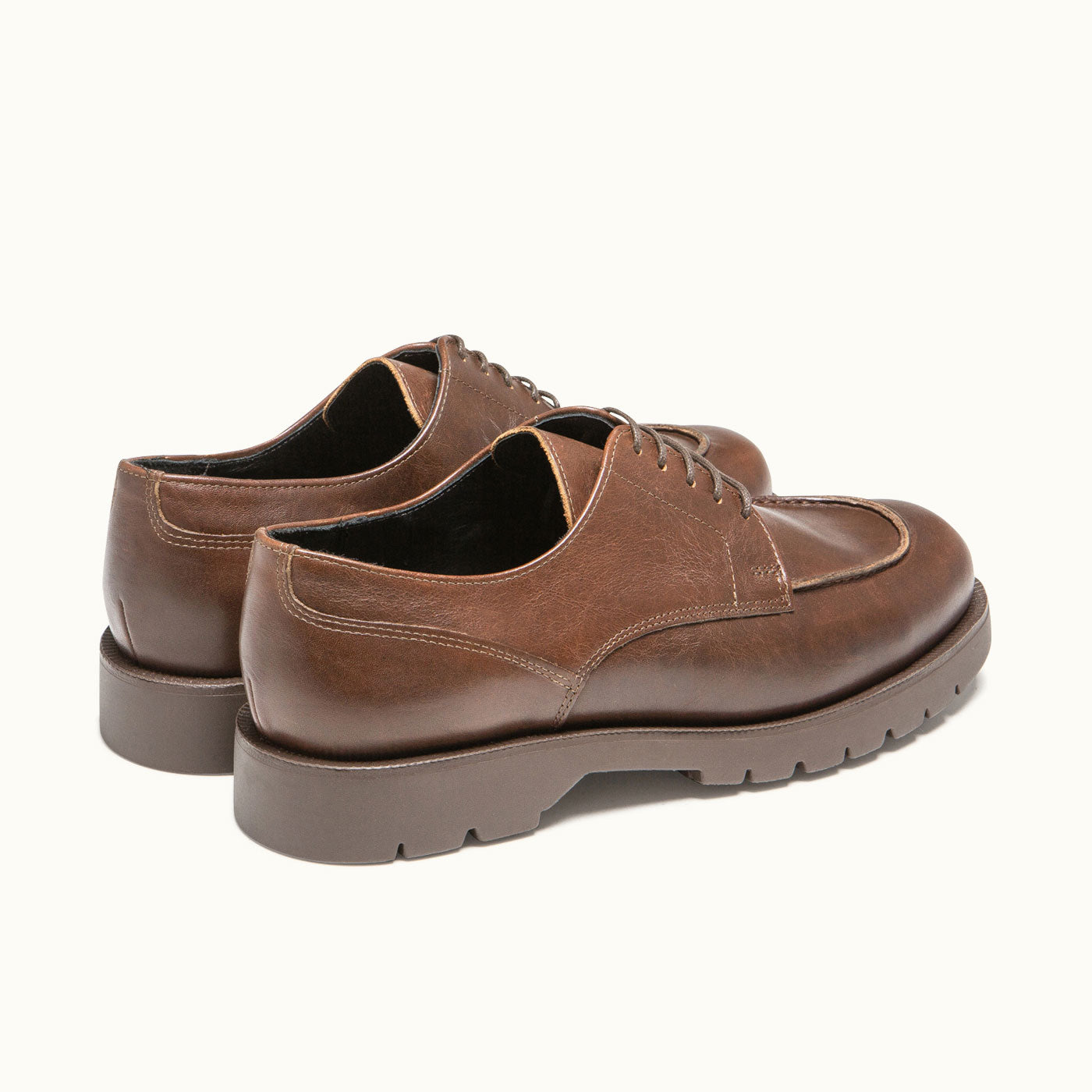 Brown Leather Golf Derbies FRODAN A | KLEMAN – Kleman