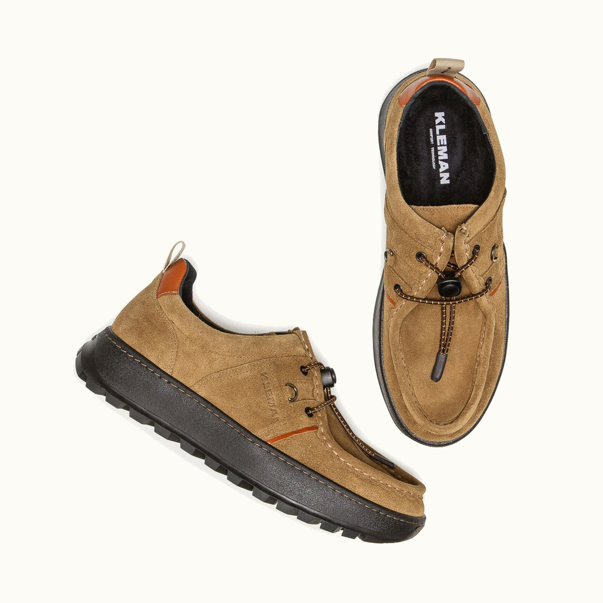 Hybrid Sneakers GRANITE 2 VM3 Caramel | KLEMAN – Kleman