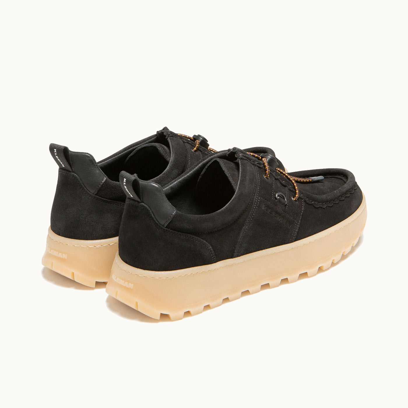 Platform Sneakers Black GRANITE VM | KLEMAN – Kleman