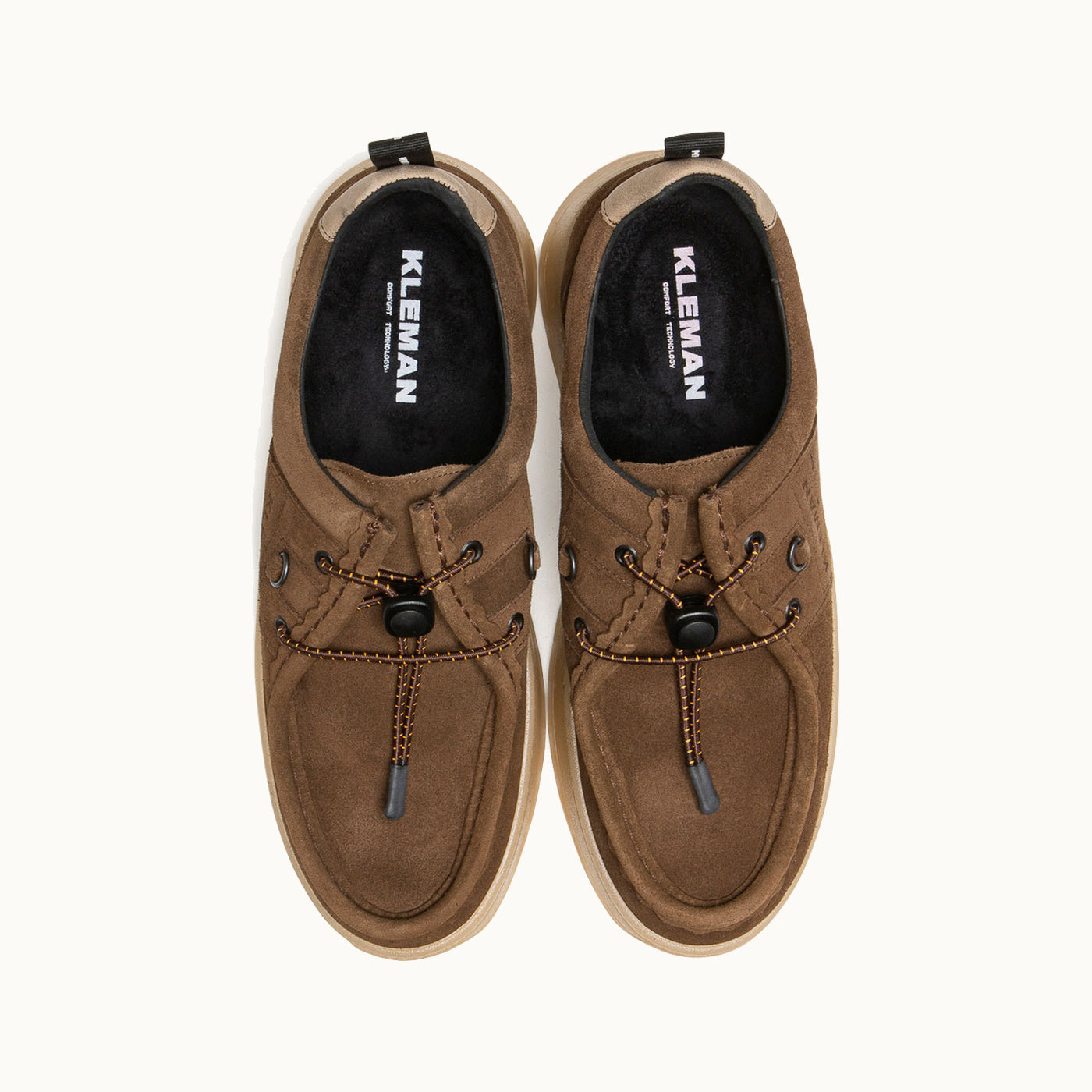 KLEMAN ブラウン モカシン　42 Platform Sneakers Chocolate GRANITE VM | KLEMAN – Kleman