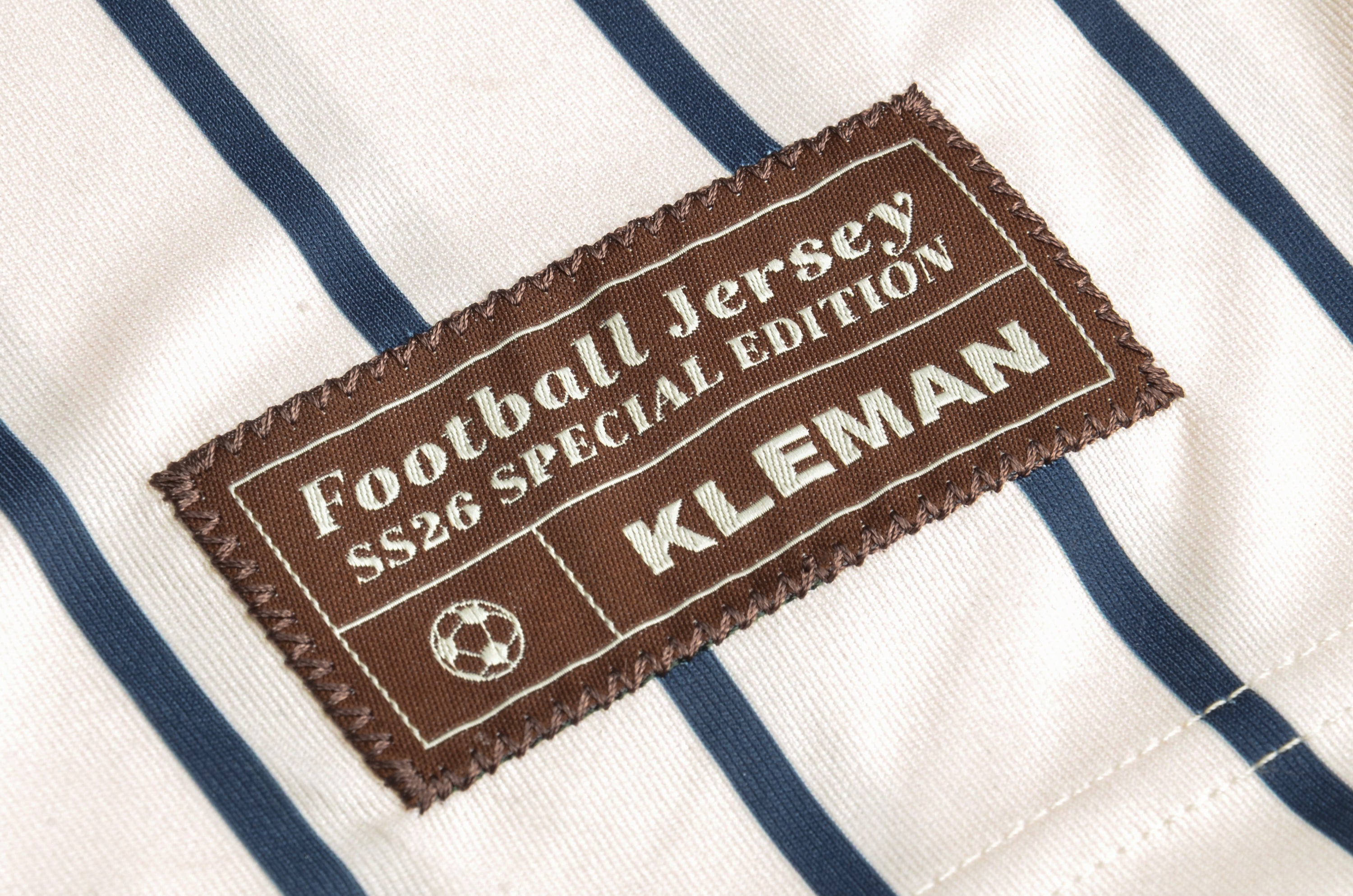 MAILLOT KLEMAN FC ECRU+MARINE+CARMIN - KLEMAN