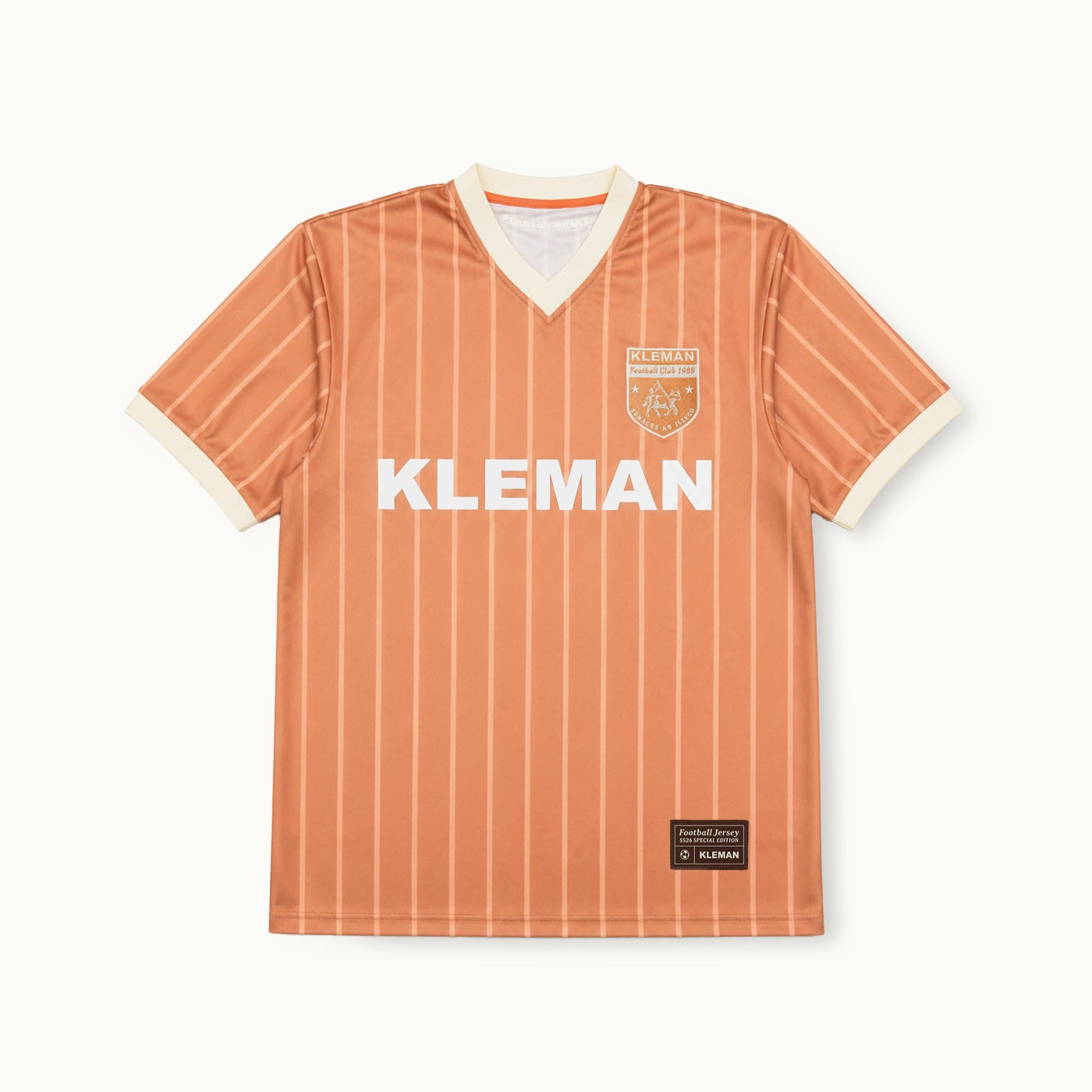 MAILLOT KLEMAN FC CARAMEL+BEIGE - KLEMAN