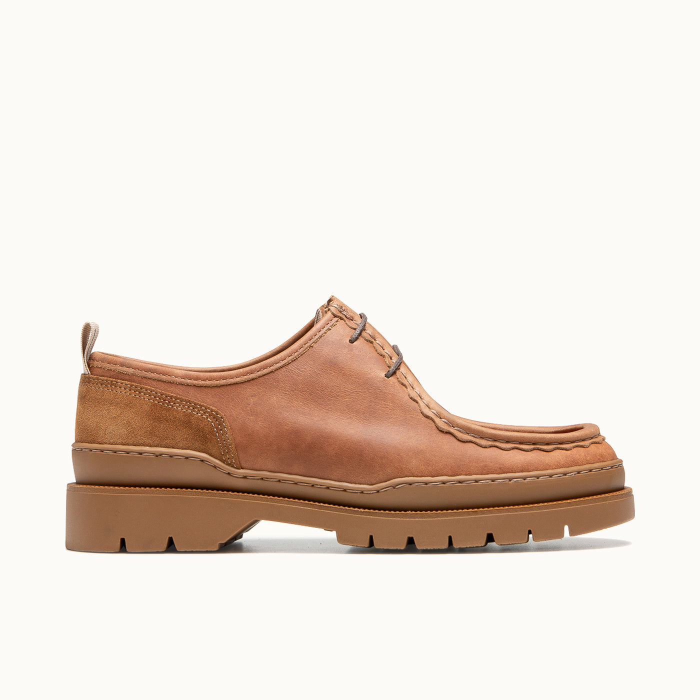 Leather Tyrolean Shoes | PADROR M VGT Brown – Kleman