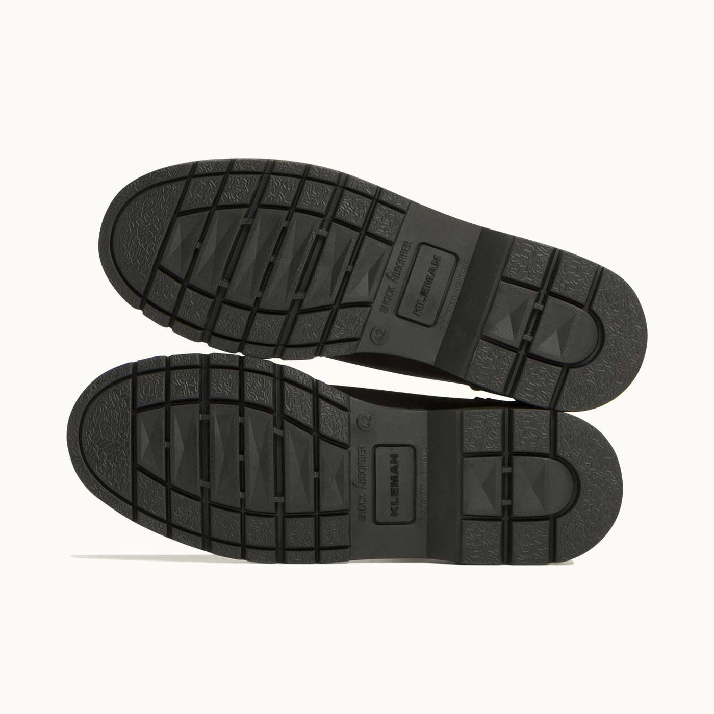 Nubuck Chunky Derby Shoes | MAJOR N Black – Kleman