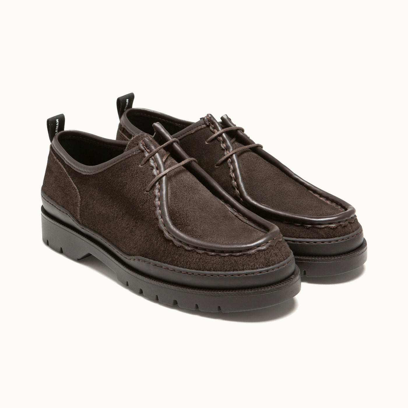 Eco-friendly Leather Chunky Derbies | MAJOR VP OAK 2 Brown – Kleman