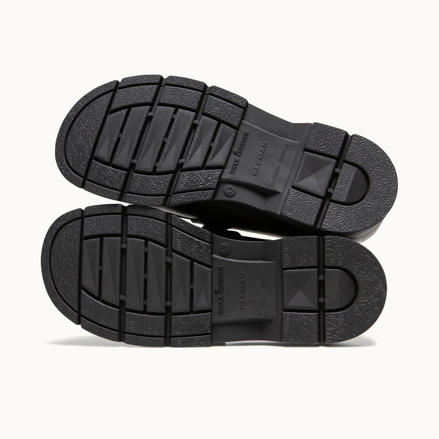 Chunky Monk Strap Shoes NOMADE BK N Black | KLEMAN – Kleman