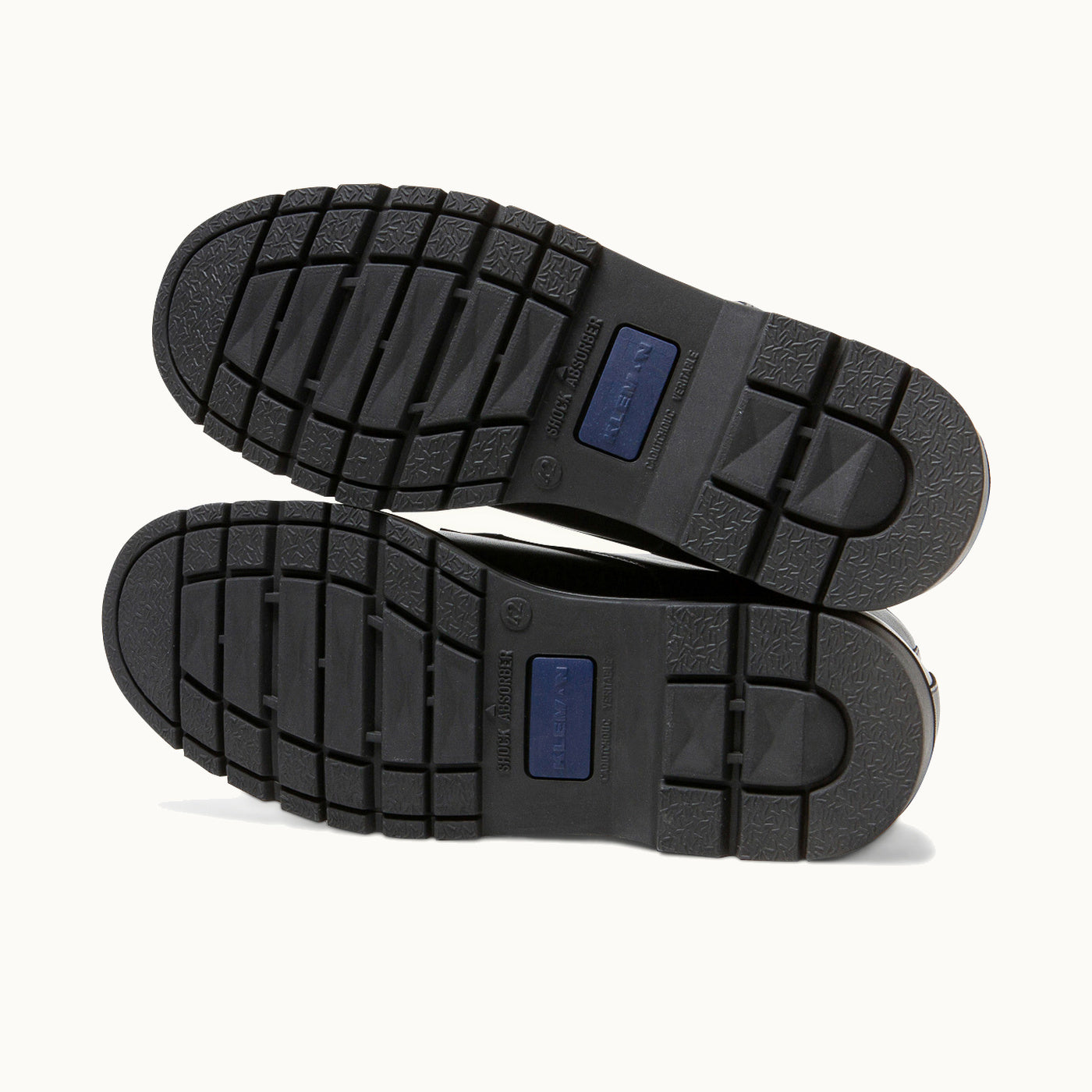 Leather Chunky Boots | OXAL KP Black Large Size – Kleman