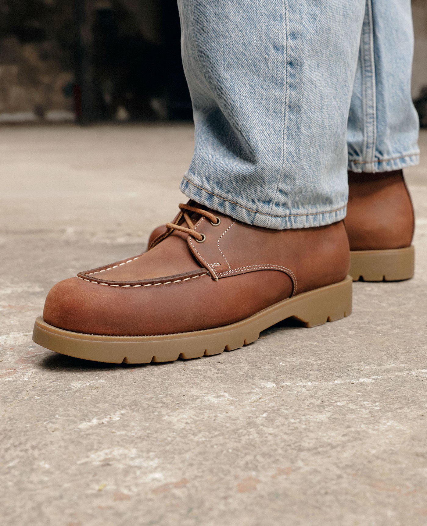 OXAL N SIOUX Nubuck Lace-Up Boots Cognac | KLEMAN – Kleman