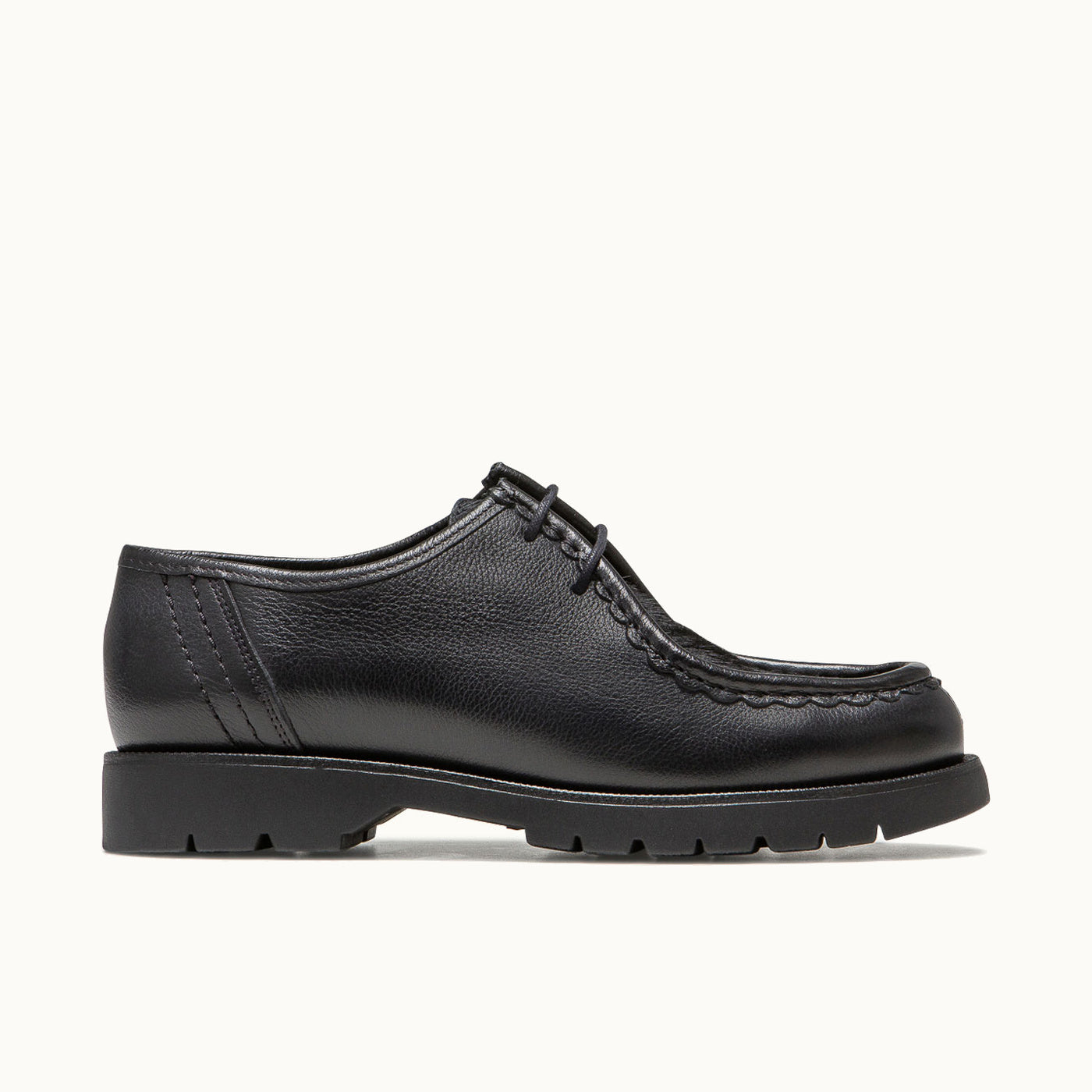 Leather Tyrolean Shoes | PADROR Brown Black – Kleman