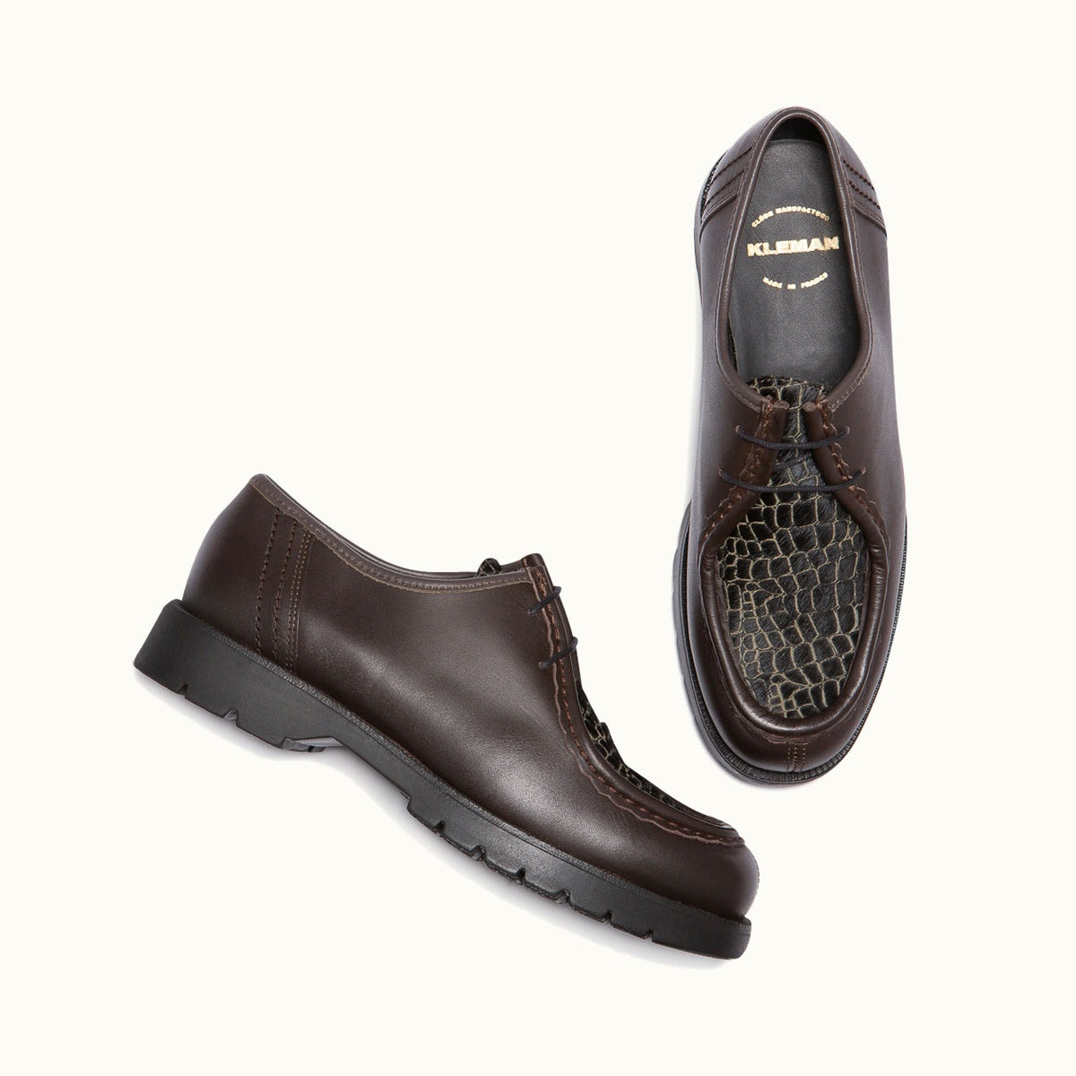 PADRINI L MARRON+NOIR - KLEMAN