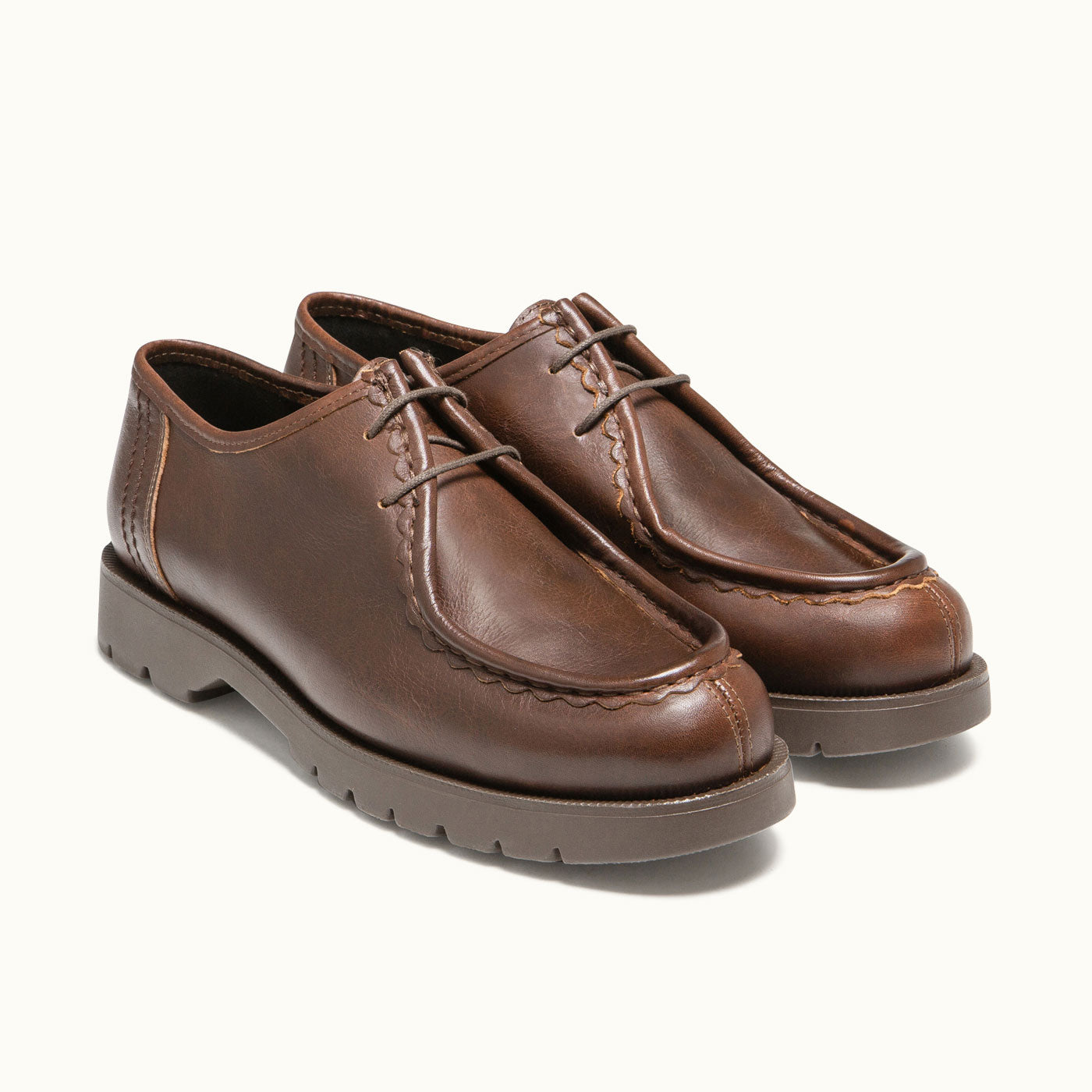 KLEMAN PADROR MARRON サイズ42 Brown Leather Tyrolean Shoes PADROR A | KLEMAN – Kleman