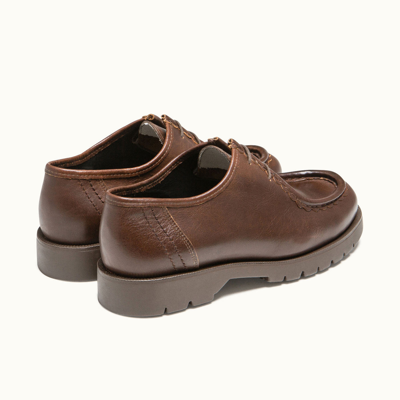Brown Leather Tyrolean Shoes PADROR A | KLEMAN – Kleman Brown Leather Tyrolean Shoes PADROR A | KLEMAN – Kleman