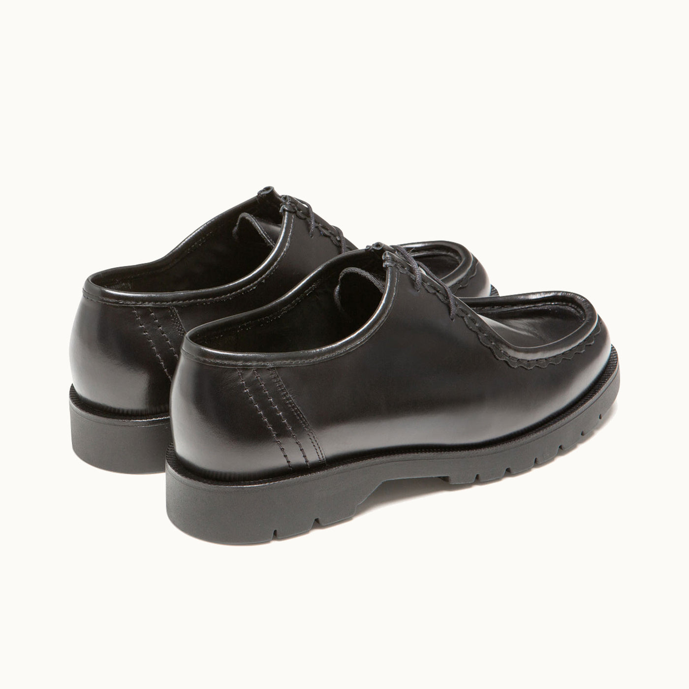 Black Patent Leather Workwear Shoes | PADROR B2 Black – Kleman