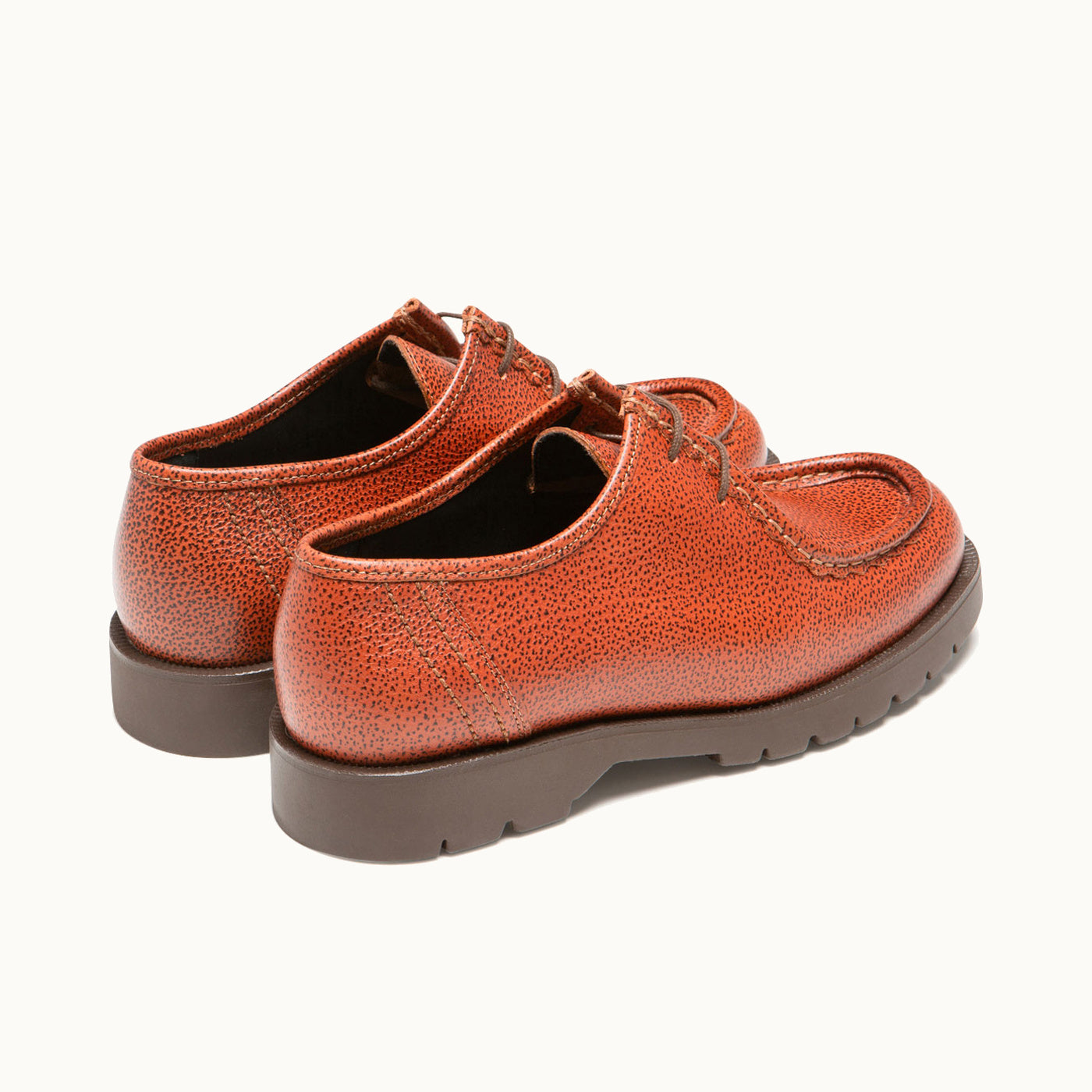 KLEMAN PADROR B VGT 41 コニャック Vegetable-tanned Leather Chunky Derby Shoes | PADROR B VGT Cognac