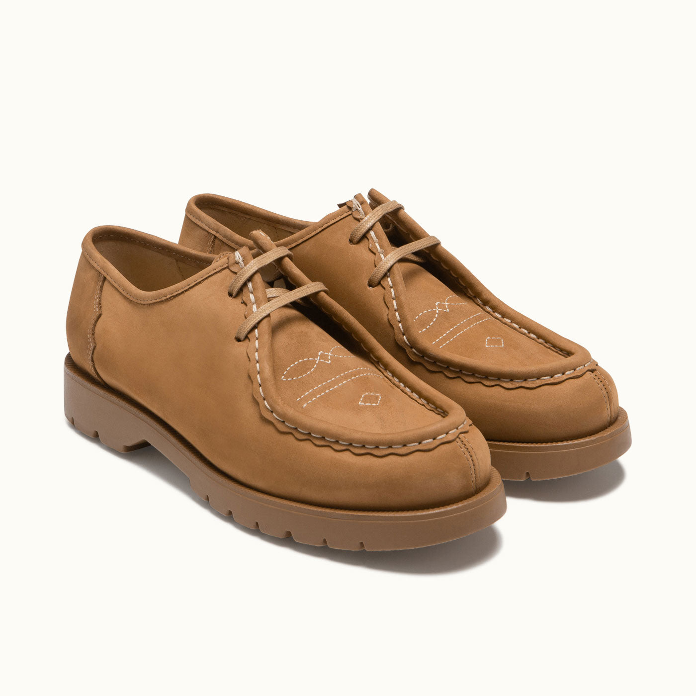 Leather Tyrolean Shoes | PADROR Black – Kleman
