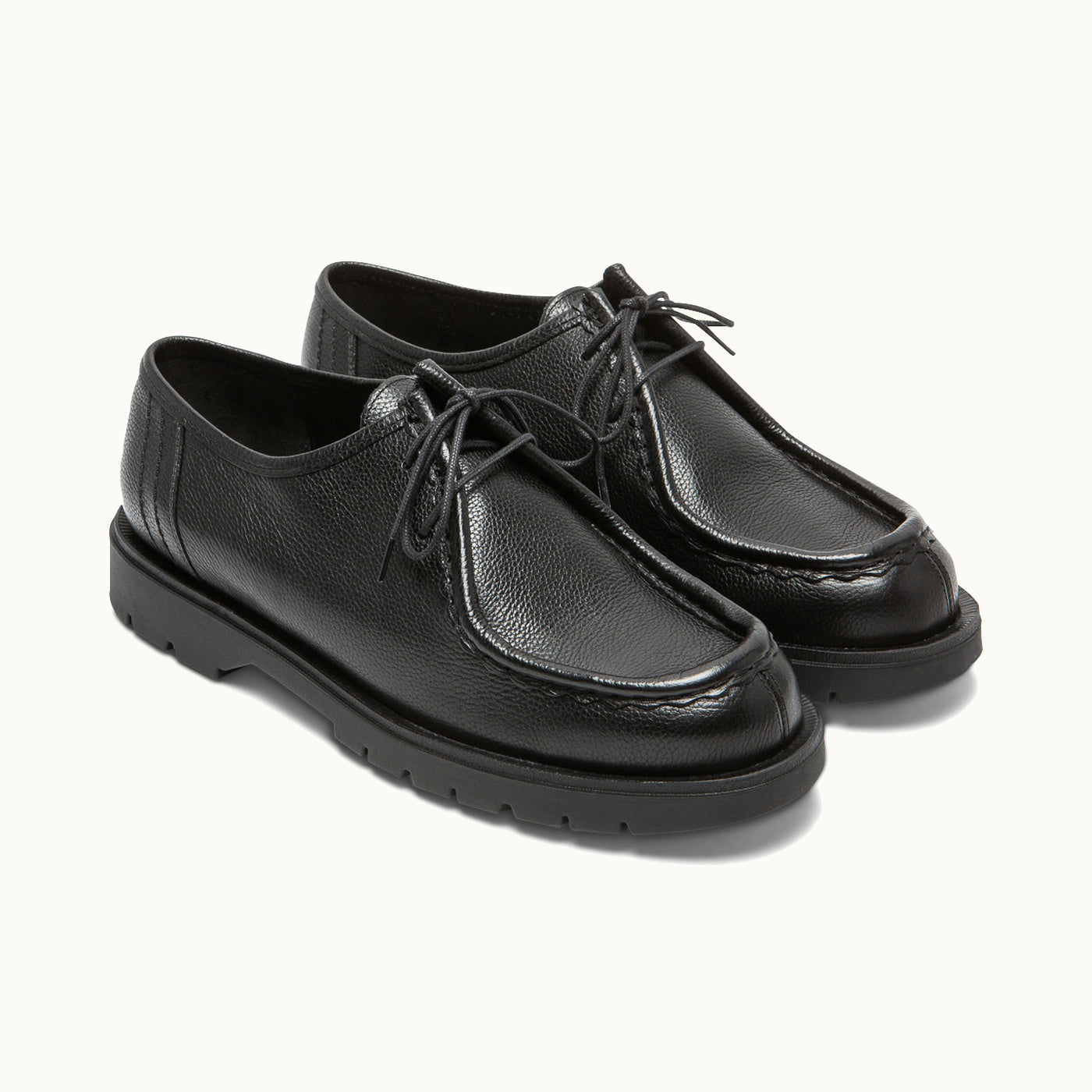 靴 KLEMAN Tirolean Leather Shoes 42 Leather Tyrolean Shoes | PADROR Black – Kleman