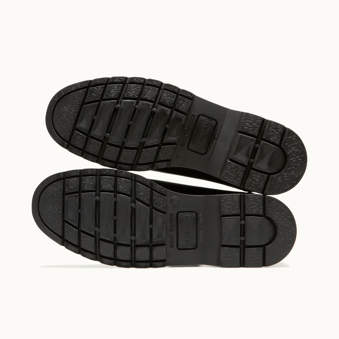 Sturdy Sole Derbies PADROR OAK Black | KLEMAN – Kleman