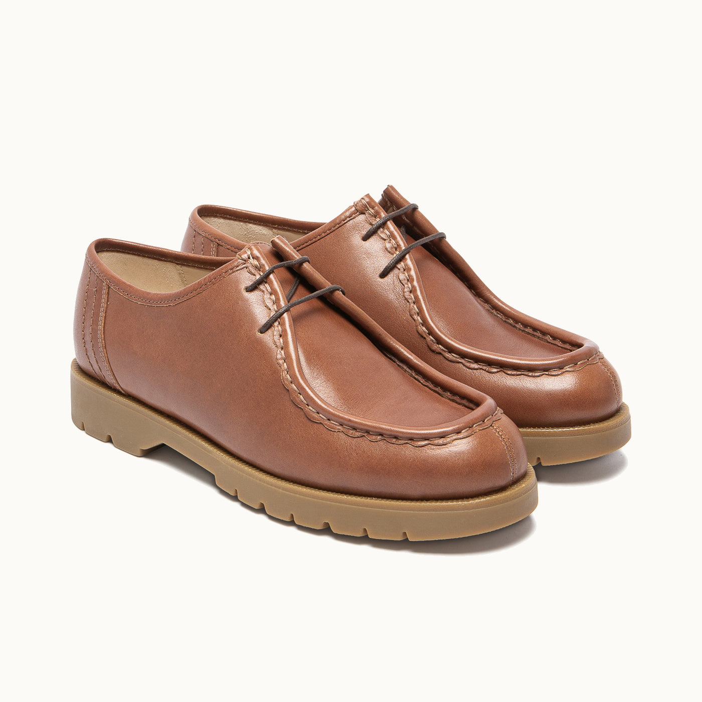 KLEMAN PADROR MARRON サイズ42 Leather Tyrolean Shoes | PADROR Brown Black – Kleman