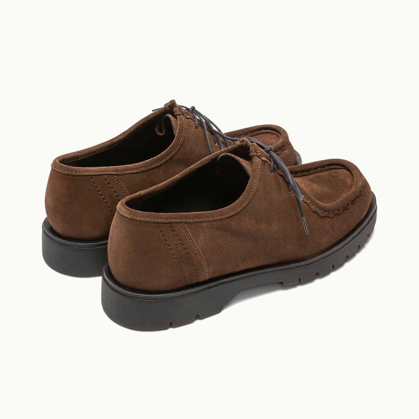 Suede Tyrolean Shoes | PADROR VV Chocolate – Kleman