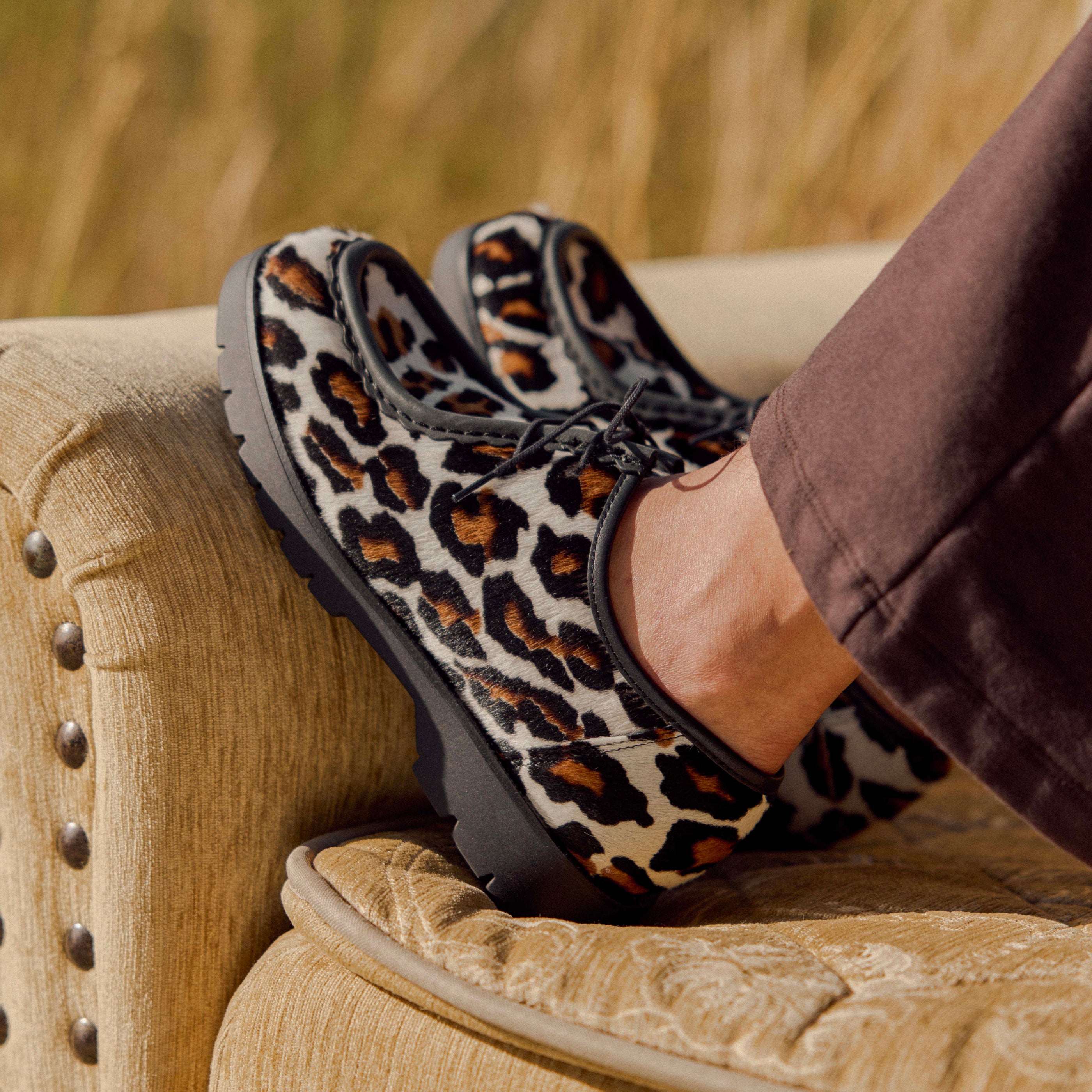 PADROR XFUN Leopard Platform Derbies | KLEMAN – Kleman