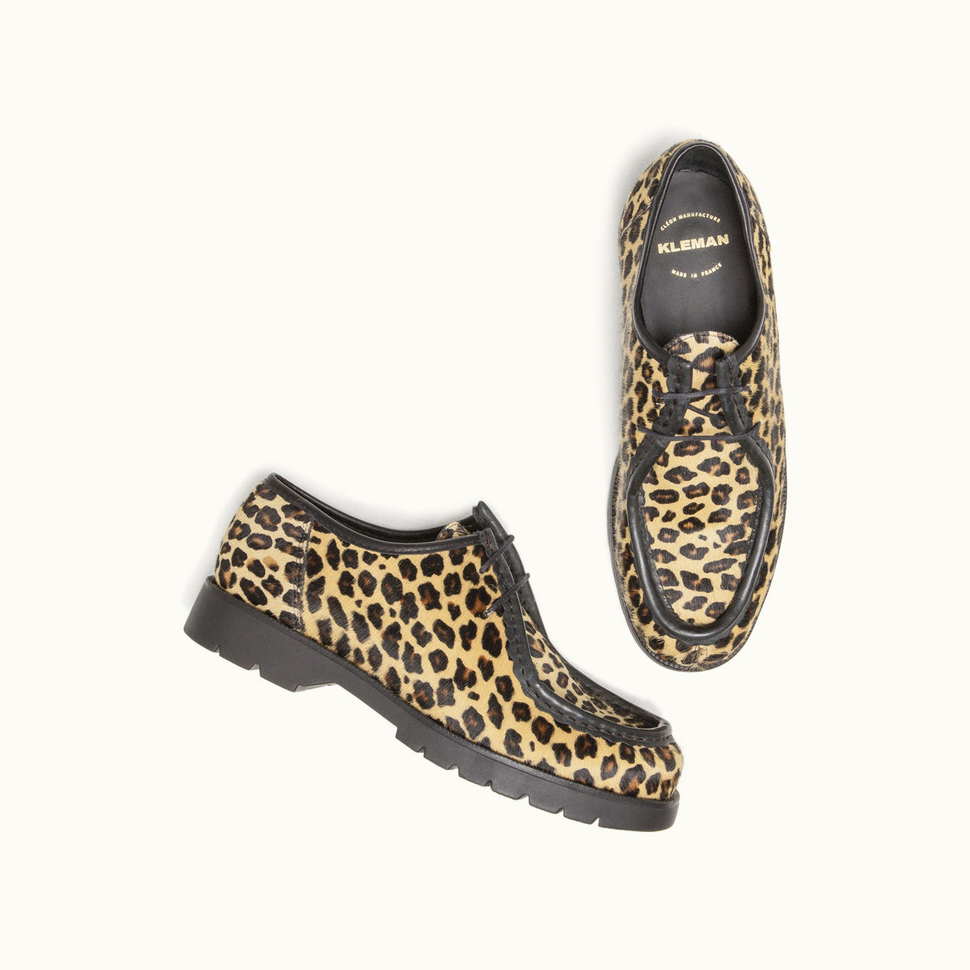 PADROR XFUN Leopard Tyrolean Shoes | KLEMAN – Kleman