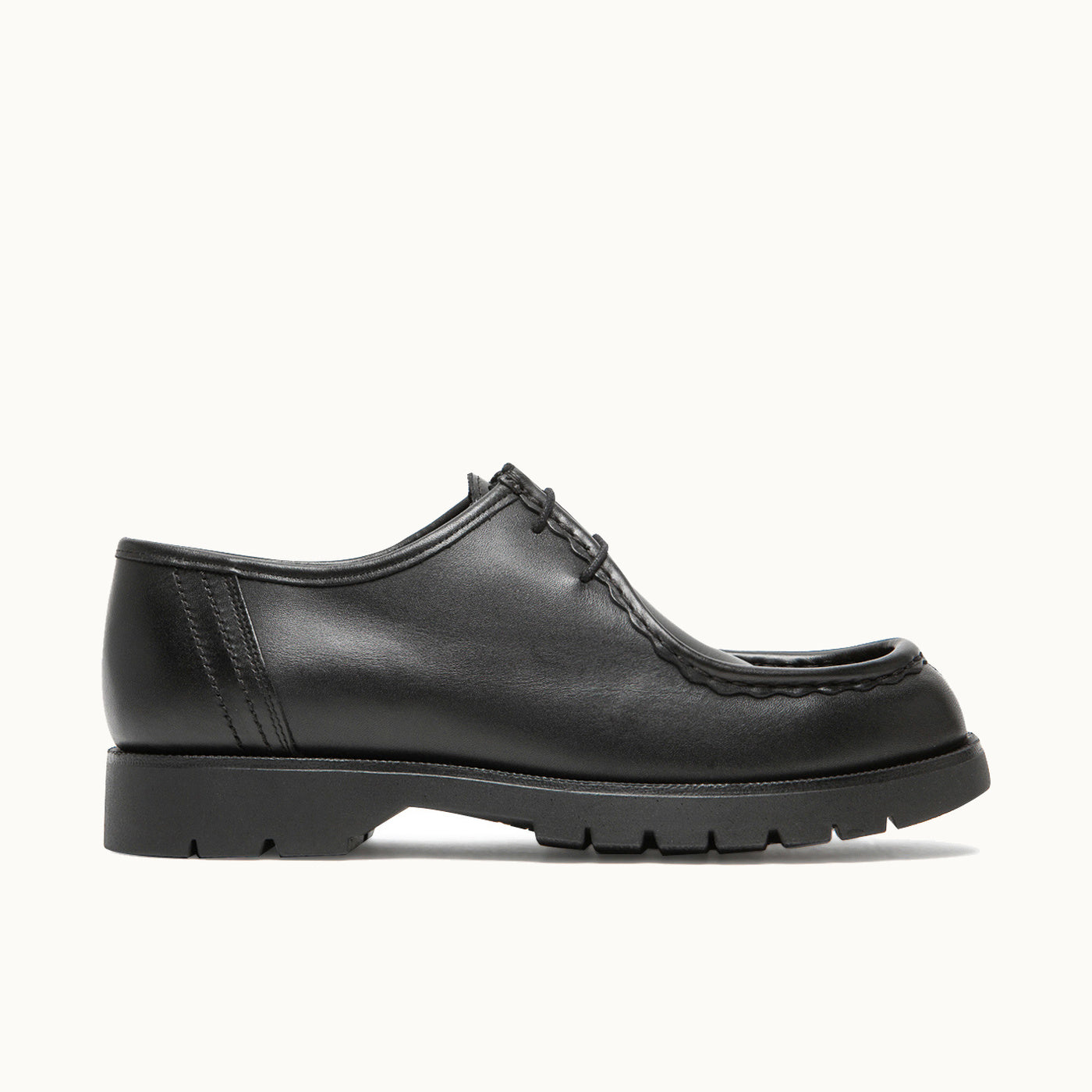 【PADRONE】TYROLEAN SHOES with Chunky Sole Leather Tyrolean Shoes | PADROR Navy Large Size – Kleman