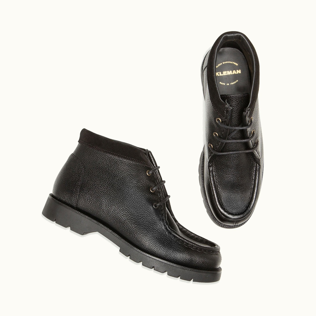 PARURE 2 G VGT NOIR - KLEMAN