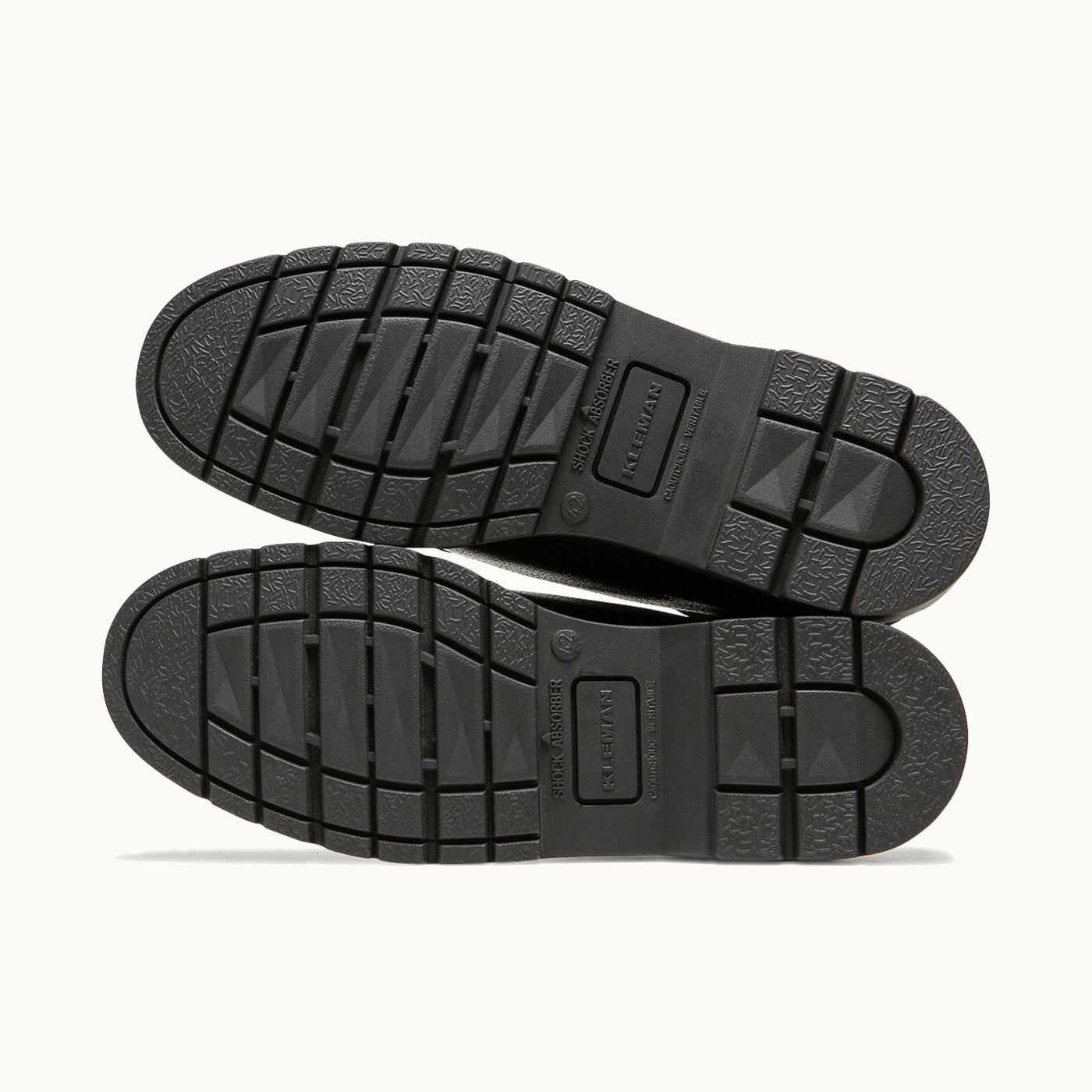 Black Grained Vegetable-Tanned Leather Boots PARURE 2 G VGT