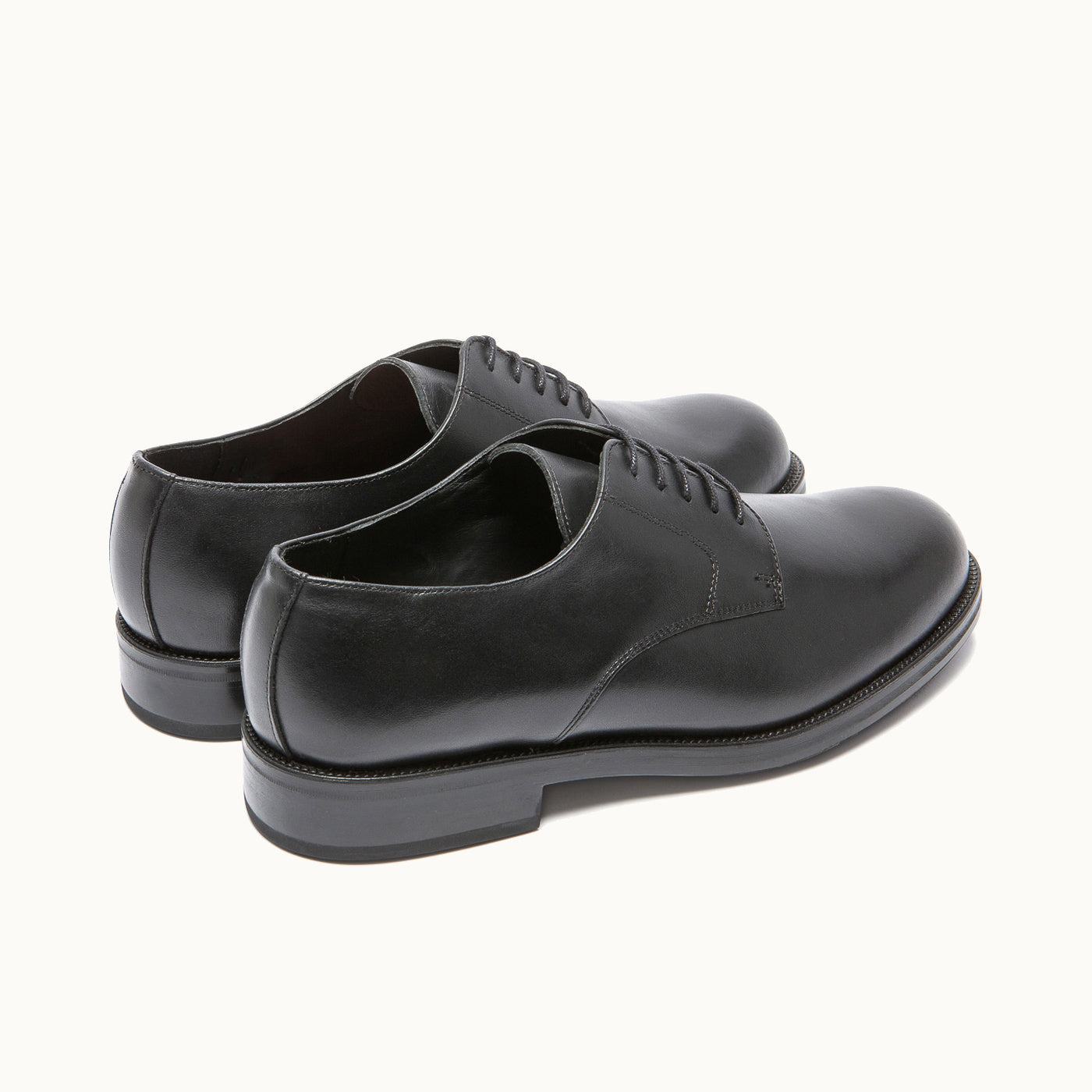 【KLEMAN】PASTANI ブラック41 Leather Derby Shoes | PASTANI Black – Kleman